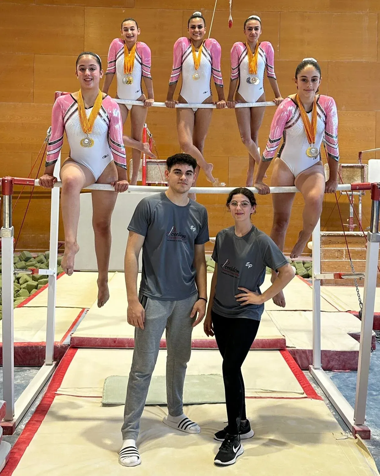 El Club C. G. Es Pla copa los podios